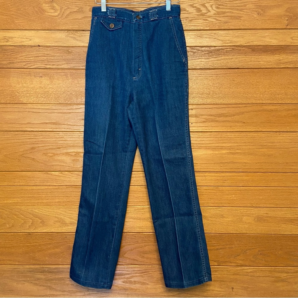 Vintage 1980s Sears straight leg flat back jeans